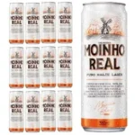 Cerveja Puro Malte Lager Moinho Real 350ml Fardo 12 Latas