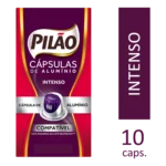 Café PILÃO Cápsula Intenso 10 unidades