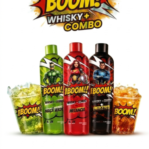 Drink Pronto Boom Whisky + Combo